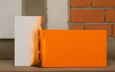 Czy styropian i XPS się pali? Klasa reakcji na ogień styropianu i XPS