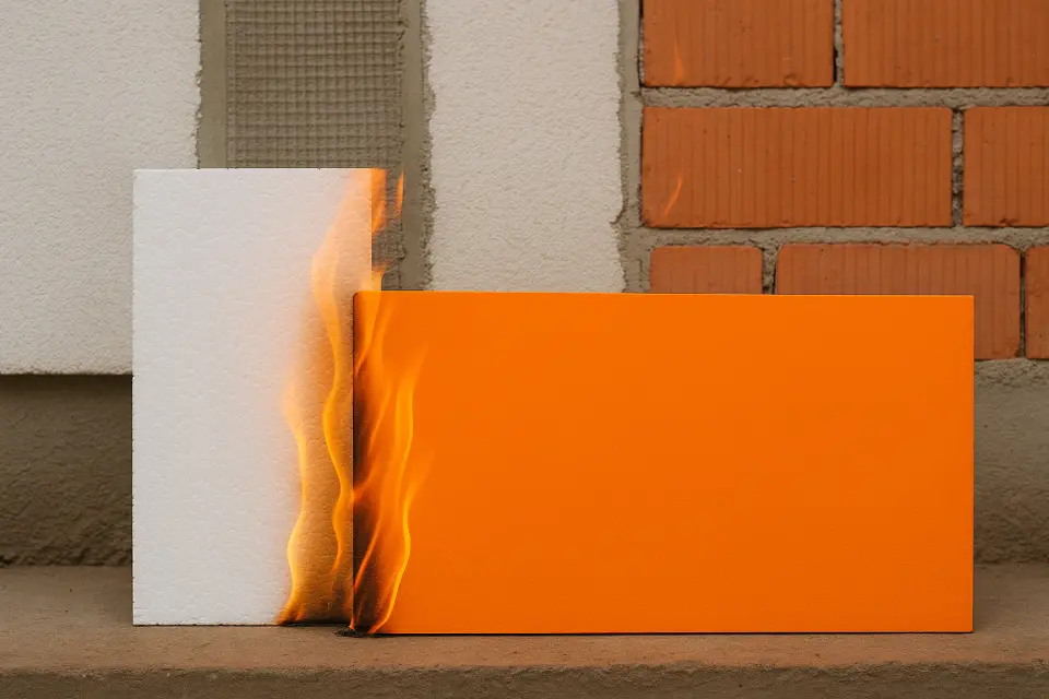 czy styropian i XPS się pali czy styropian i XPS się pali