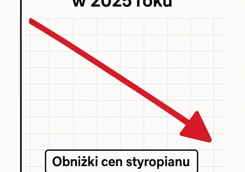 Ceny styropianu 2025 prognozy – obniżka cen