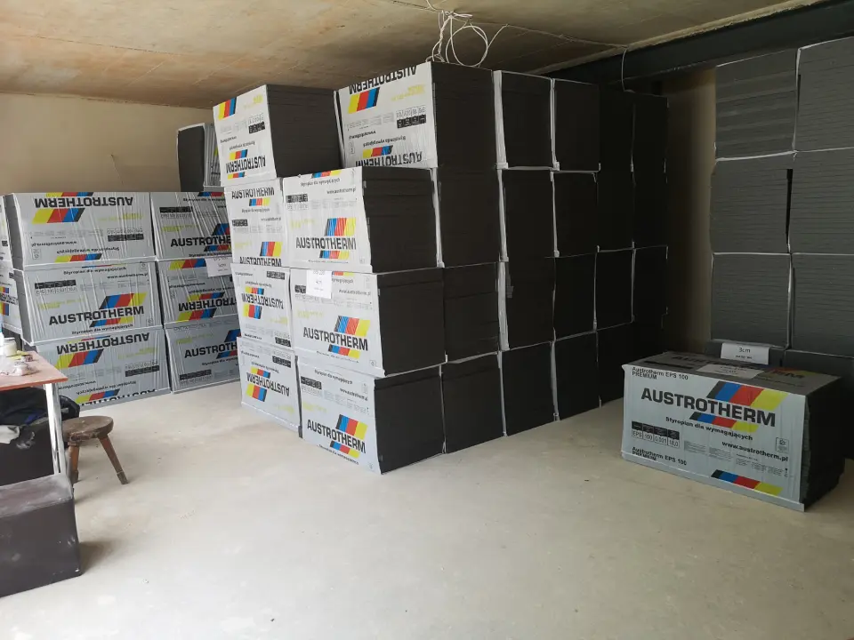 Dostawa styropianu Austrotherm EPS 031 100 ok. 27,90 m3 Dąbrowa Górnicza