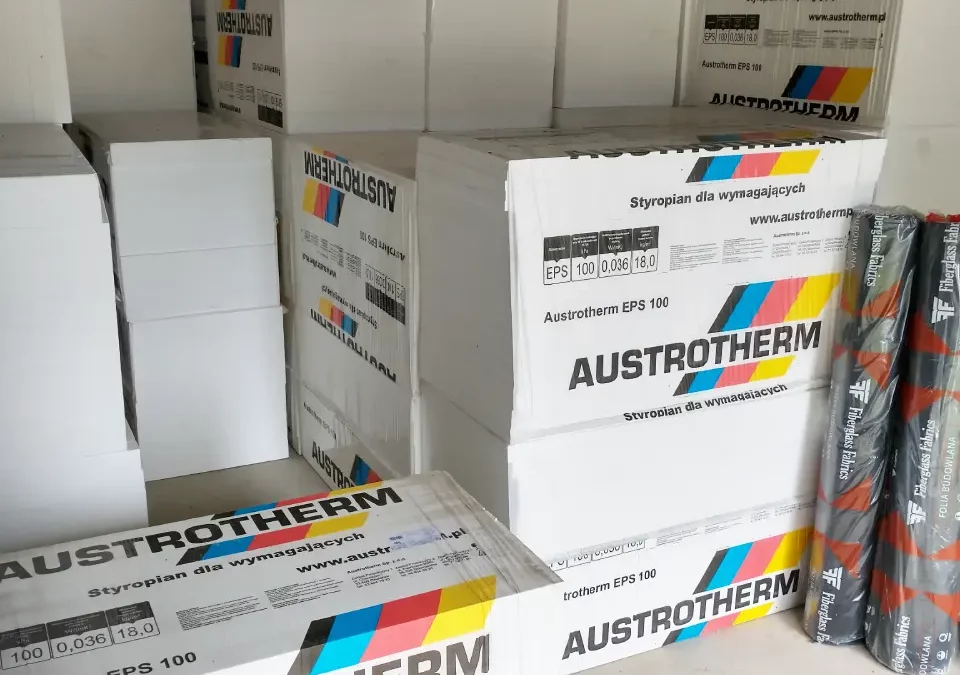 Dostawa styropianu Austrotherm EPS 036 100 14 m3 Śląsk Ogrodzieniec