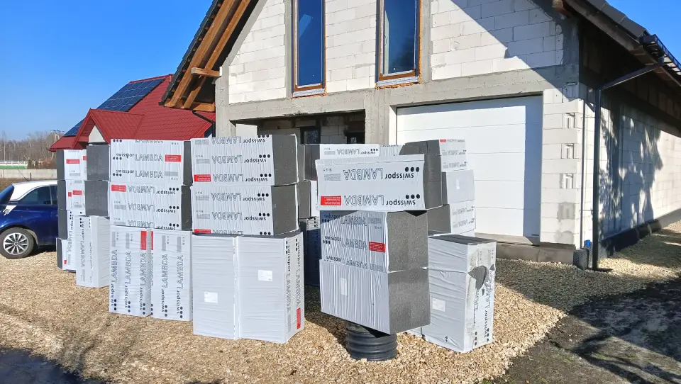 Dostawa styropianu fasadowego na Śląsk Bieruń Swisspor EPS 031