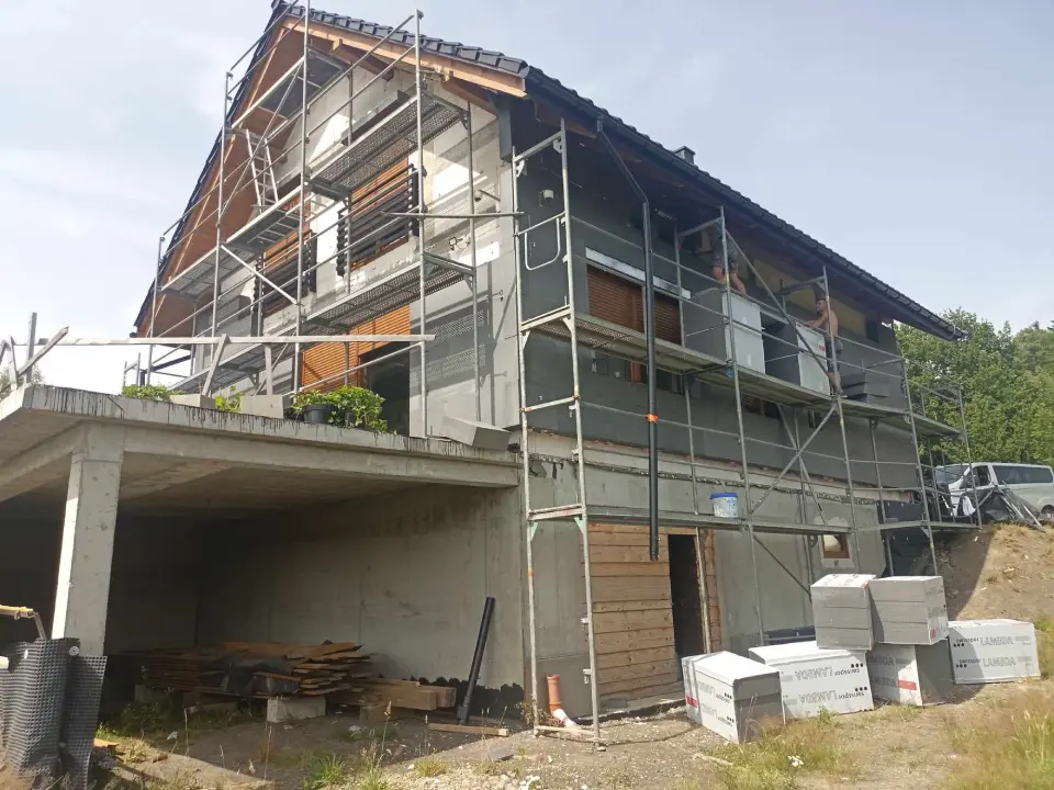 Dostawa styropianu Swisspor EPS 032 gr. 20 cm 50 m3 koło Andrychowa