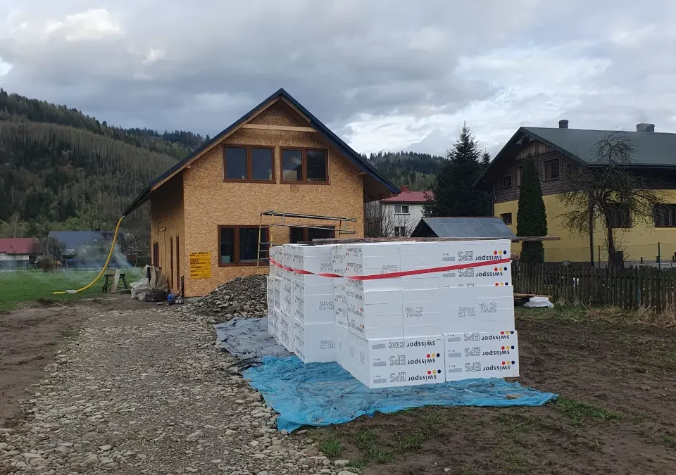 Dostawa styropianu Swisspor EPS 040 15 cm 25 m3 Rajcza Żywiec
