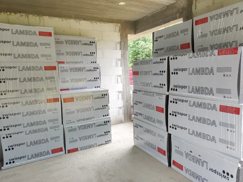 Dostawa styropianu Swisspor EPS 031 EPS 032 do Bochni koło Krakowa