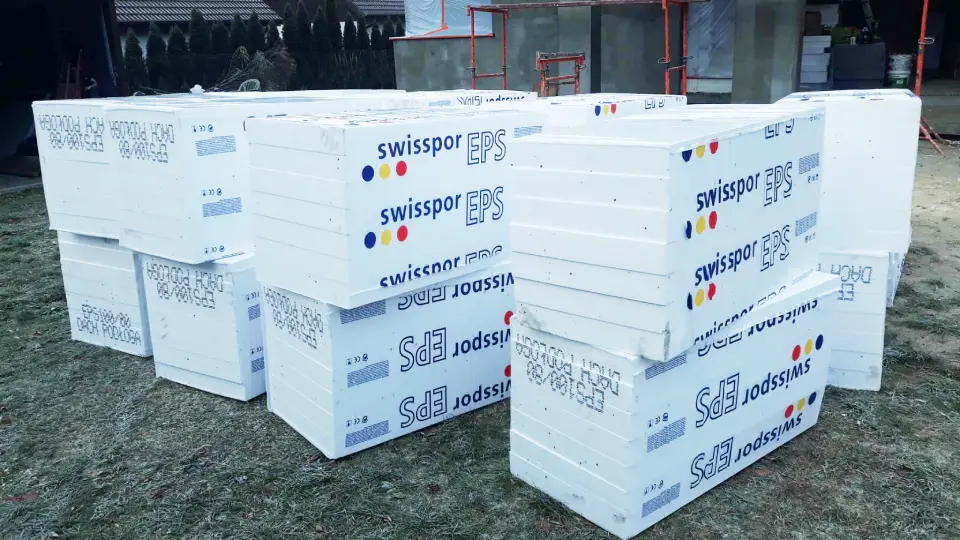 Dostawa styropianu Swisspor EPS 100 036 dach podłoga 8 cm Wieruszew