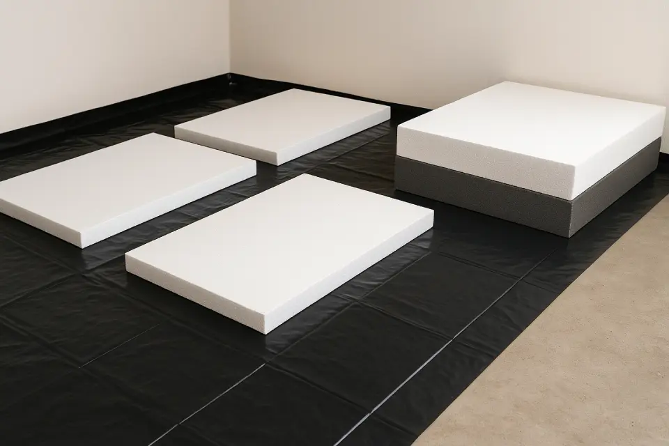 izolacja folią budowlaną pod styropianem