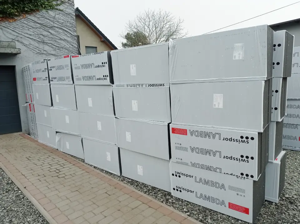 Dostawa styropianu Swisspor EPS 031 Stanowice koło Rybnika Śląsk