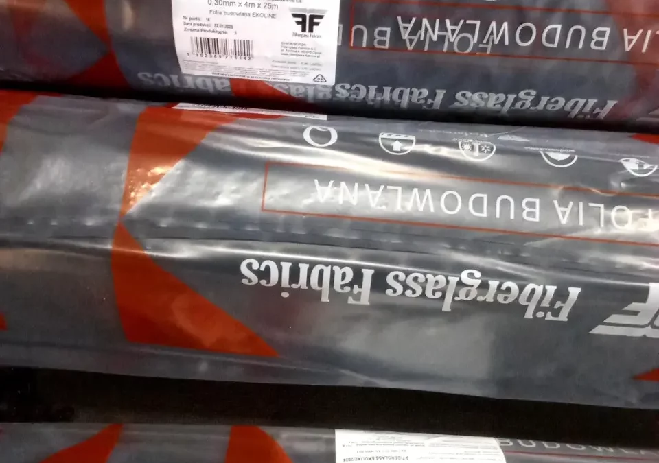 Dostawa folii budowlanej FIBERGLASS 0,3mm Częstochowa Śląsk