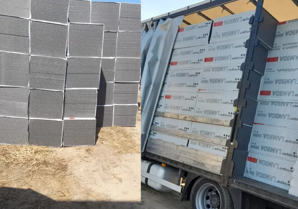 Dostawa styropianu Swisspor EPS 031 22cm Niewierz Wielkopolska