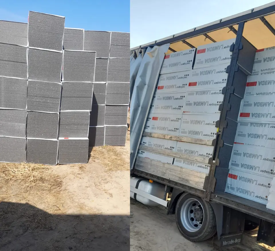 Dostawa styropianu Swisspor EPS 031 22cm Niewierz Wielkopolska