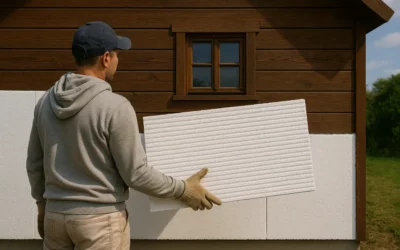 Czy drewniane domy można ocieplać styropianem czy tylko wełną?