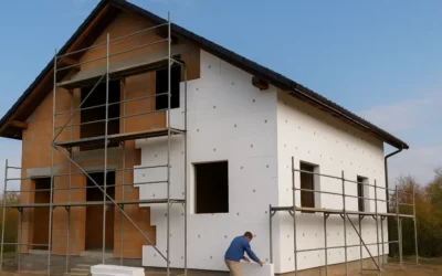 Ocieplenie przed tynkowaniem? Czy ocieplać dom przed zakończeniem prac mokrych?