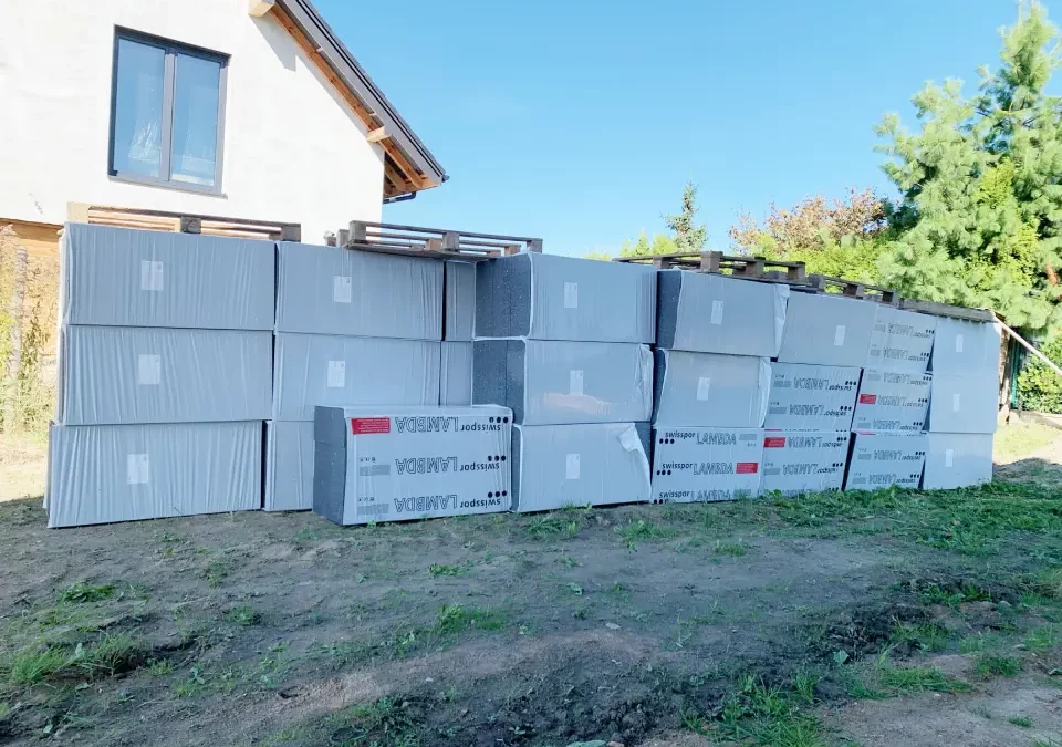 Dostawa styropianu Swisspor EPS 032 gr. 20 cm ok. 36 m3 Bytom Śląskie