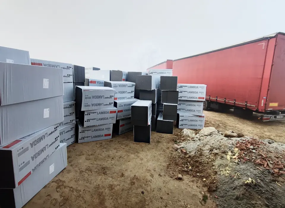 Dostawa styropianu Swisspor EPS 032 20cm 42m3 Lisewo Kujawsko-Pomorskie