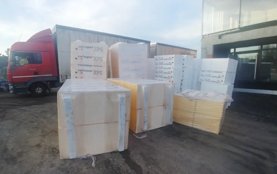 Dostawa styropianu Swisspor EPS 100 036 XPS 300 Bielsko-Biała Śląskie