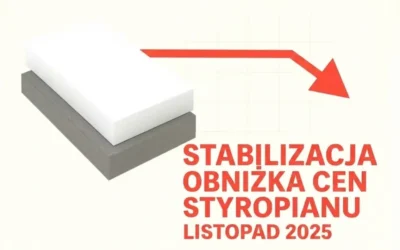 Ceny styropianu w listopadzie 2025 – obniżka i stabilizacja cen