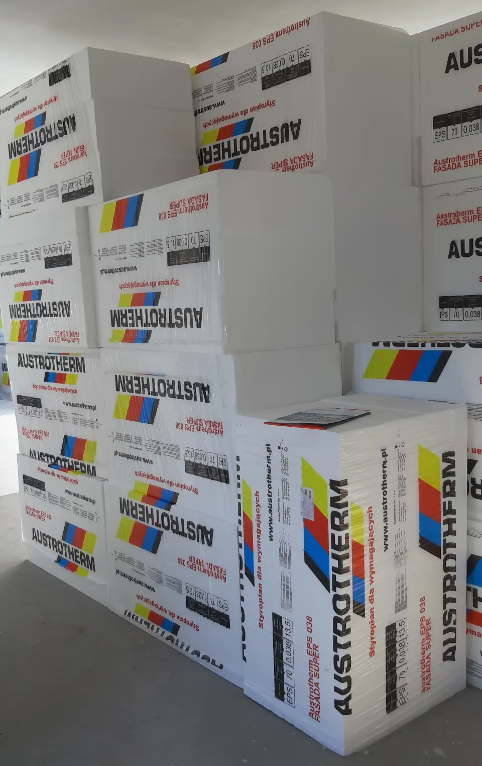 Dostawa styropianu Austrotherm EPS 038 Limanowa Małopolska
