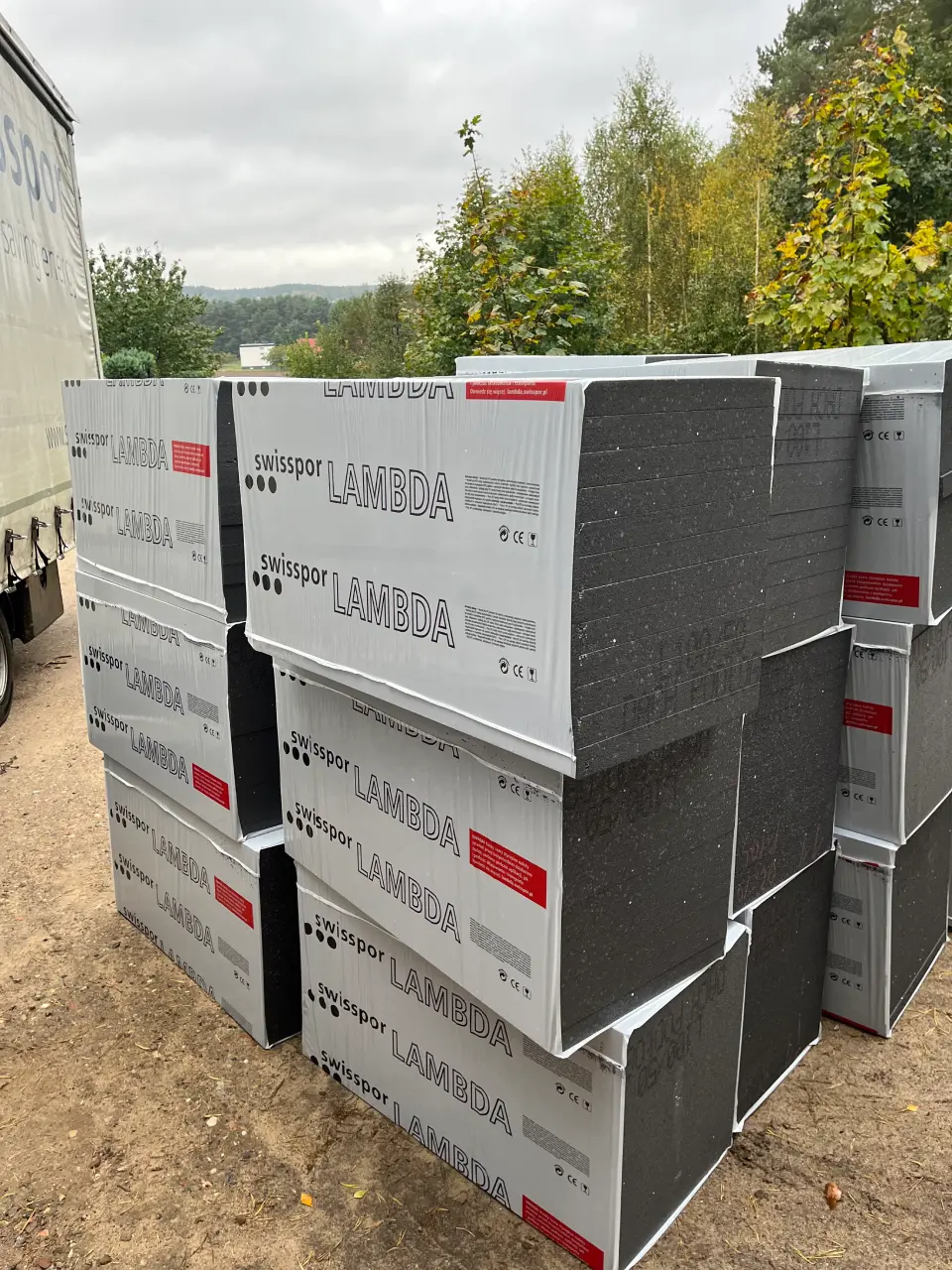 Dostawa styropianu Swisspor EPS 100 031 5 cm Wejherowo Pomorskie