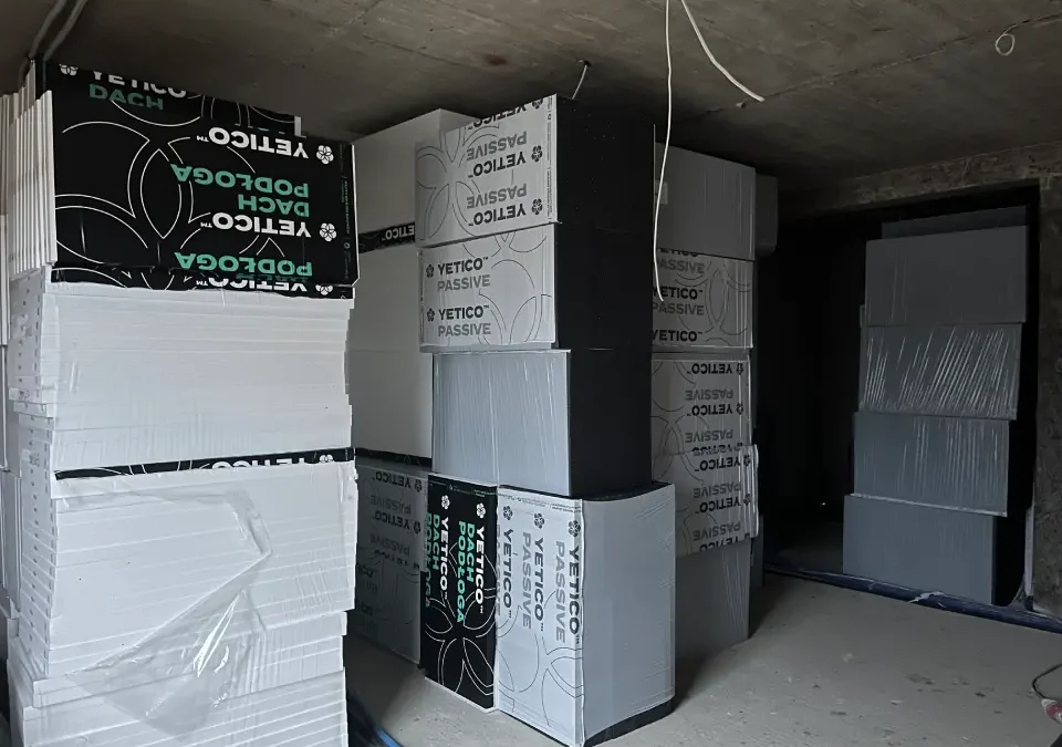 Dostawa styropianu Yetico EPS 100 i EPS 200 Kobiór Pszczyna Śląskie