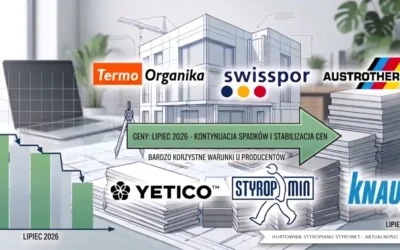 Obniżka cen styropianu EPS i styroduru XPS – Lipiec 2026
