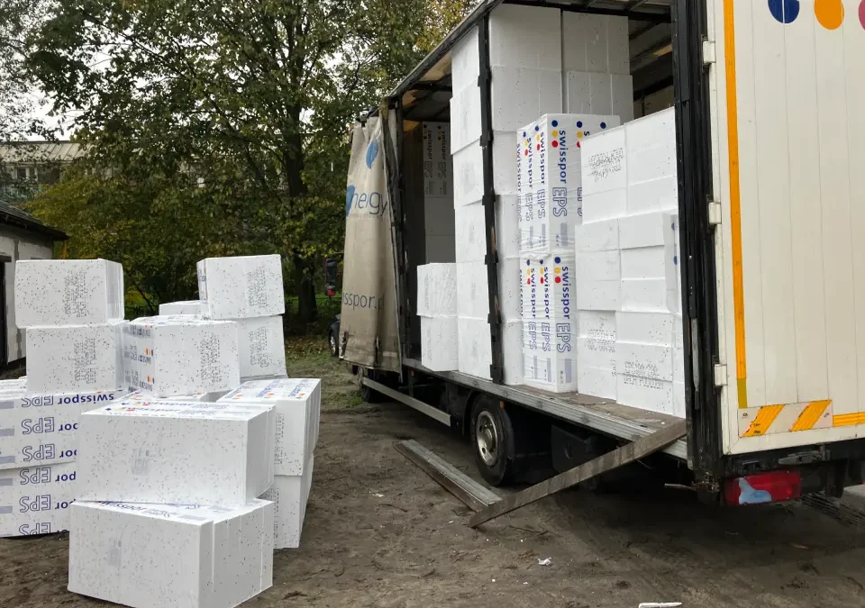 Dostawa styropianu Swisspor EPS 100 036 i XPS 300 Tychy Śląskie