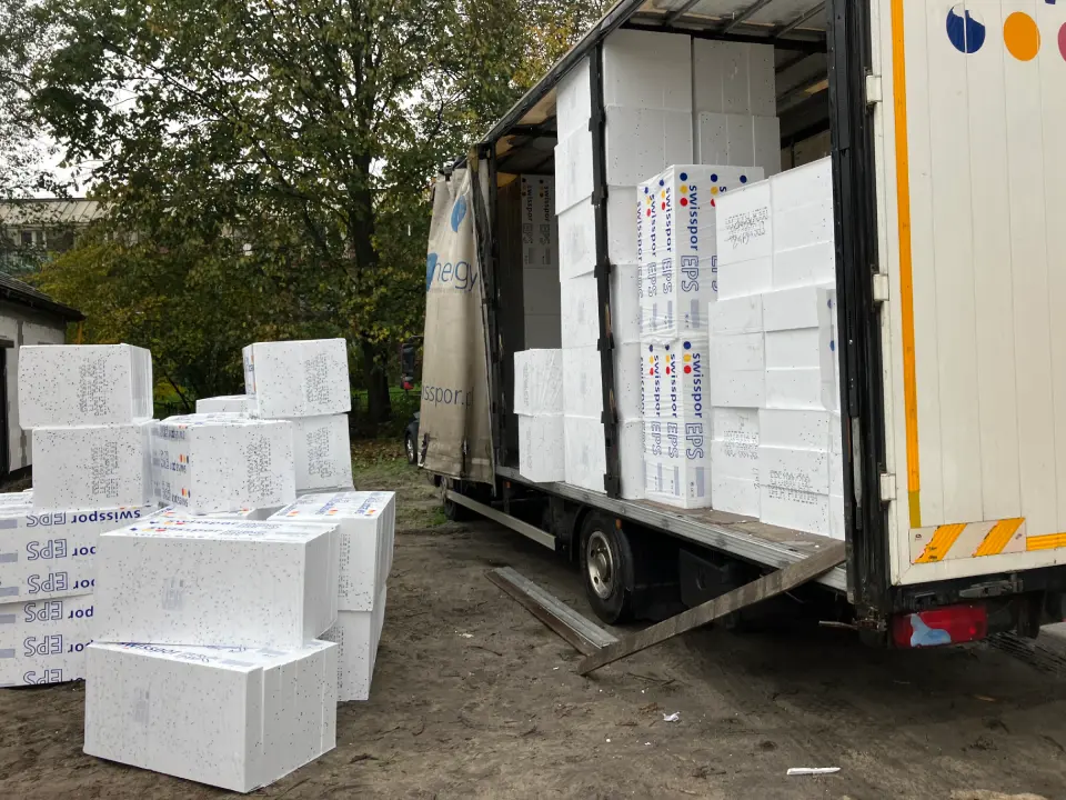 Dostawa styropianu Swisspor EPS 100 036 i XPS 300 Tychy Śląskie