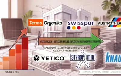 Styropian i XPS wrzesień 2026 fala podwyżek i wstrzymane zamówienia